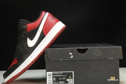 Low Toe” Bred Jordan 1 “Alternate 0827